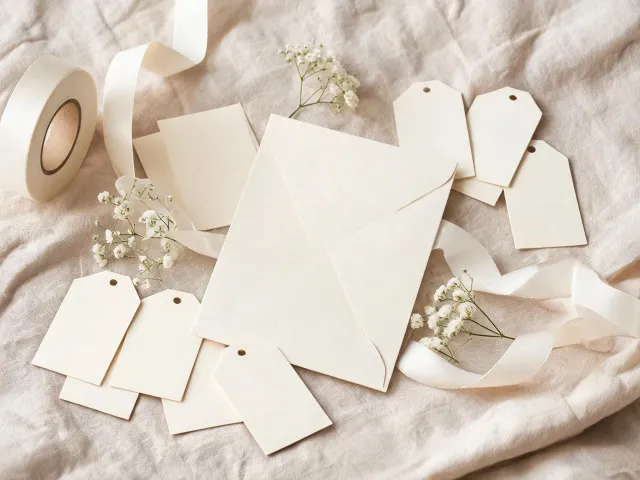 Wedding thank you stationery